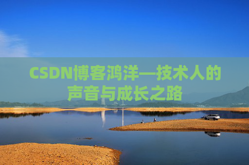 CSDN博客鸿洋—技术人的声音与成长之路